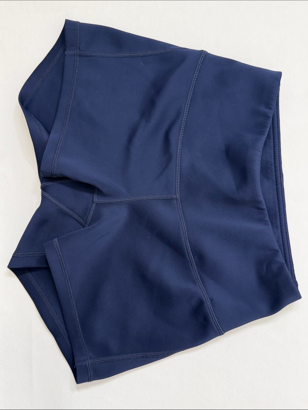Women’s Navy Athletic Shorts - Barbarik Alter Ego